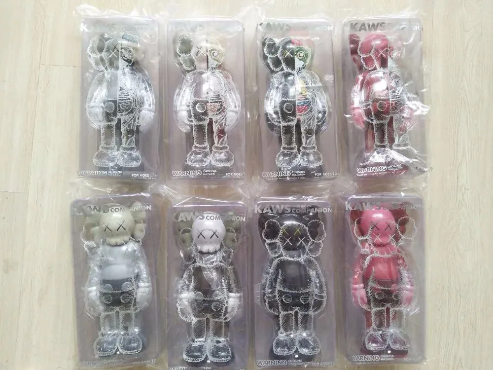 

11 Inch Originalfake KAWS Dissected Companion Open Edition Art Fashion Toy Original Fake With Retail Box Decoration