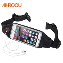 Женская Мужская поясная сумка спортивная поясная сумка для экрана трогательная водонепроницаемая сумка на ремне для бега сумка для мобильного телефона держатель для телефона 4-5,3 5,5 6"