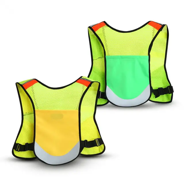 Unisex Safety High Visibility Reflection Vest Outdoor Multi function