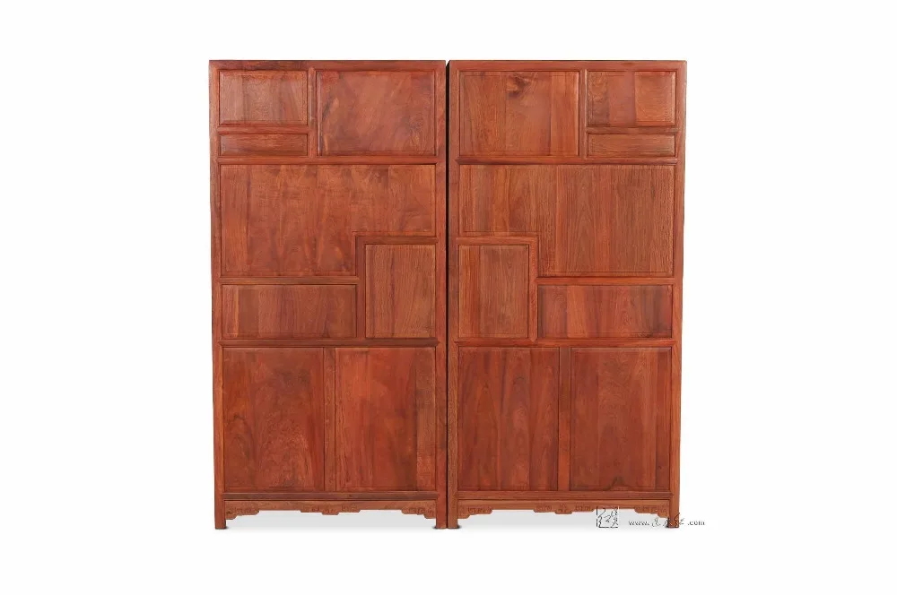 Living Room Furniture Filing Cabinet Solid Wood Bookcase China Antique Rosewood Redwood Magazine Racks Multi-function Shelves