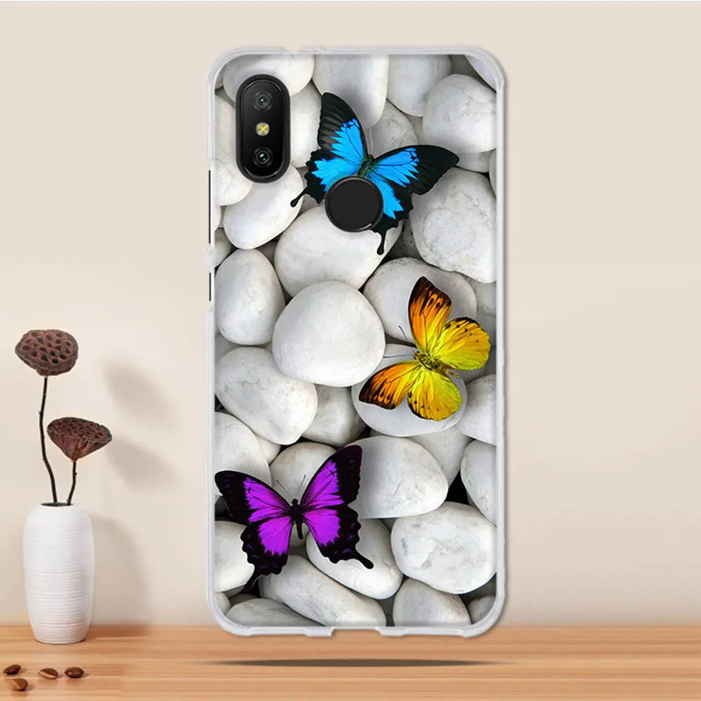 Чехол для телефона Xiaomi Mi 6X силиконовый чехол Mi6X A2 Mia2 3D мягкие чехлы из ТПУ Для 6x