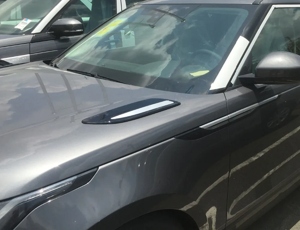 Хромированный Автомобильный капот из АБС пластика выходное отверстие