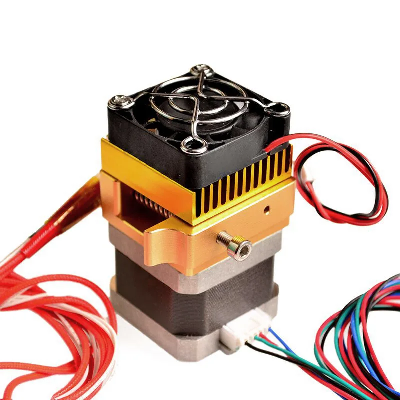 

Newly 3D Printer Accessories MK8 Metal Kit Extruder Head 0.4mm Nozzle Print Head 1.75mm Filament