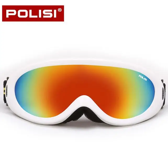 Polisi invierno esquí snowboard skate gafas hombre mujer anti-niebla nieve Gafas UV400 deporte al aire libre esquí esqui gafas