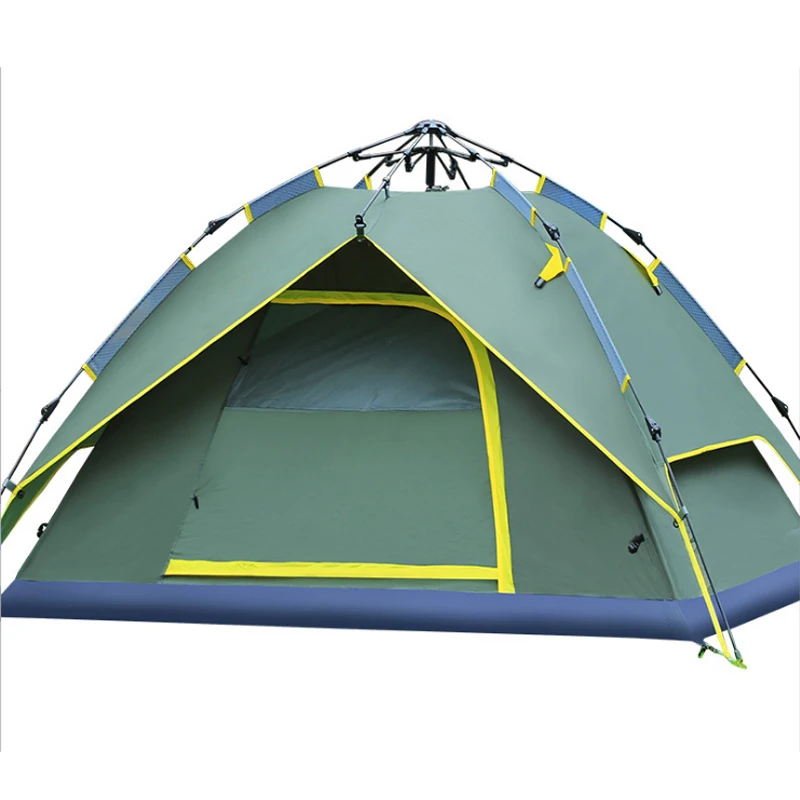 krans Onmiddellijk Memoriseren Hydraulische Automatische Tent Outdoor Camping Benodigdheden 3 4 Mensen  Familie Double Layer Regendicht Camp Tent|Tenten| - AliExpress