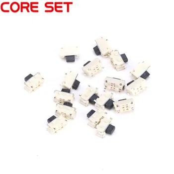 

1000Pcs/Lot 2x4x3.5MM Bracket Tact Switch Micro Switch 2*4*3.5mm keys Side buttons Switch SMD MP3/MP4
