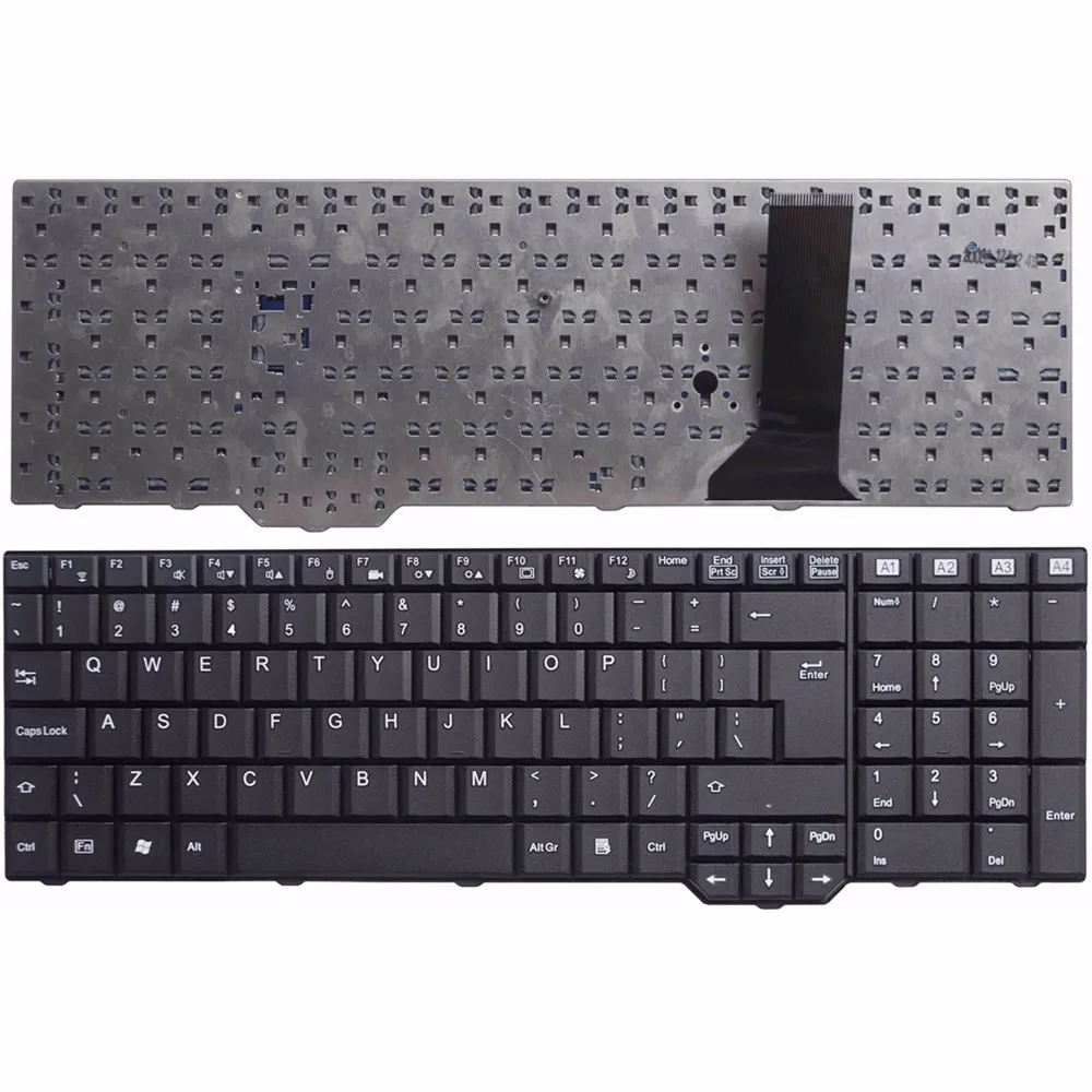 

UI For Fujitsu XA3520 Amilo Pi3625 XA3530 Xi 3670 Li 3910 XI 3650 laptop keyboard Black New English