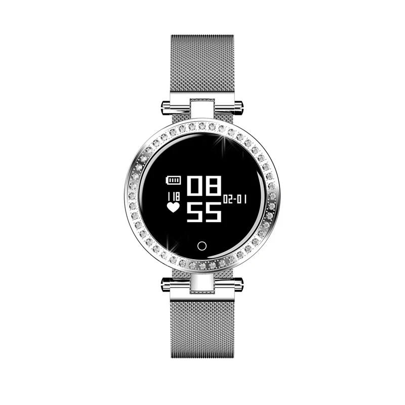 

Luxury IP68 Smart Watch Sleep Heart Rate Monitor Calorie Sedentary Reminder Stopwatch Women Smart Bluetooth Band PK amazfit beep