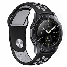 22 мм 20 мм силиконовый ремешок для samsung Galaxy Watch 46 мм 42 мм Active 2 gear S3 S2 Frontier/классический ремешок для Huami Amazfi Bip