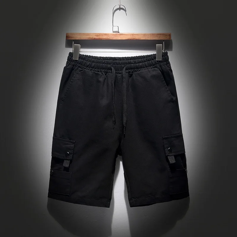 Fashion Summer Cargo Shorts Men Cotton Joggers Casual Short Home Pockets Sport Solid Plus Size Khaki Black Blue Street Wear 4XL Fashion Summer Cargo Shorts Men Cotton Joggers Casual Short Home Pockets Sport Solid Plus Size Khaki Black Blue Street Wear 4XL