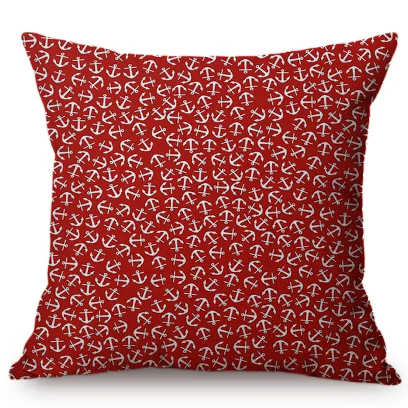 maritime-small-nautical-red-and-white-anchor-pattern-anchors-on-society6-canvas 