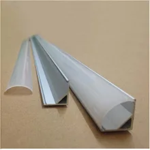 160 шт 2 м угловой профиль. 45 градусов Алюминиевый канал