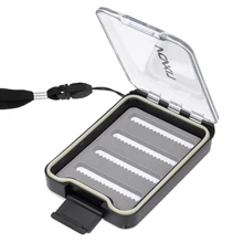 Прозрачная коробка для рыболовных снастей, легко захватывающая пену, портативные карманные рыболовные наживки, коробка с шейным ремешком для Pesca 2 типа