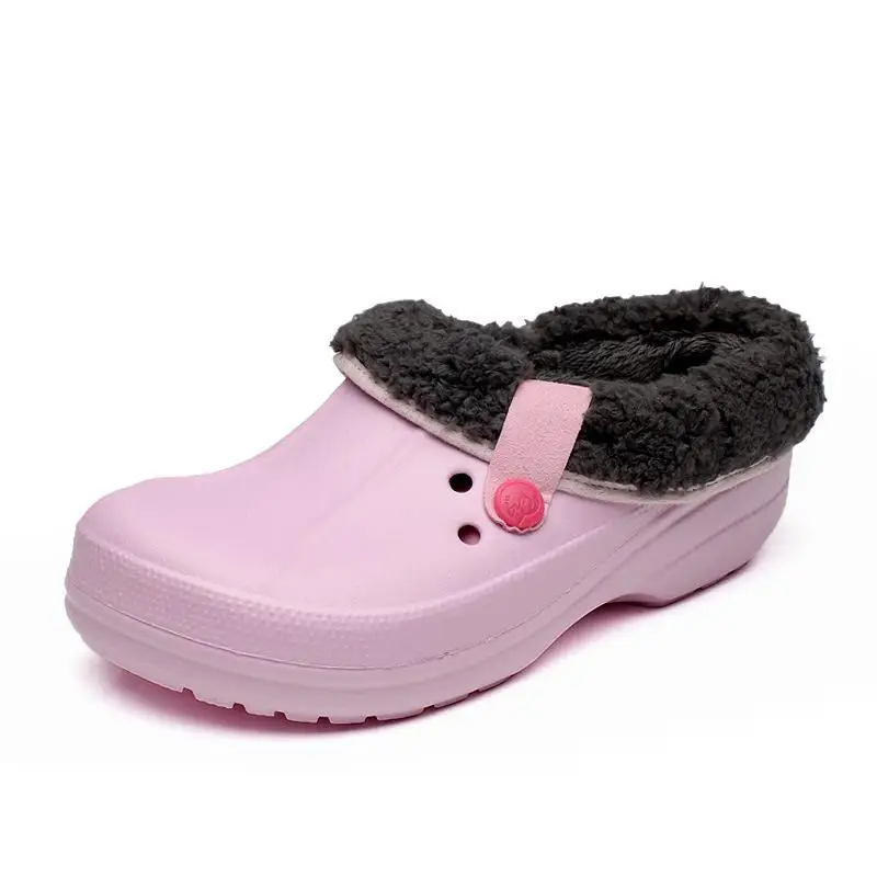 sheepskin crocs