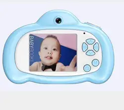 Цветной ЖК-дисплей Двойная камера детская камера подарок для детей фото и видео камера
