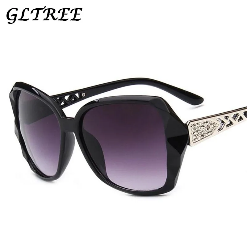 

GLTREE Glasses Transparent Gradient Sunglasses Women Lady Elegant Optics Rimless Lunette Sun Glasses Brand Designer Oculos Y8