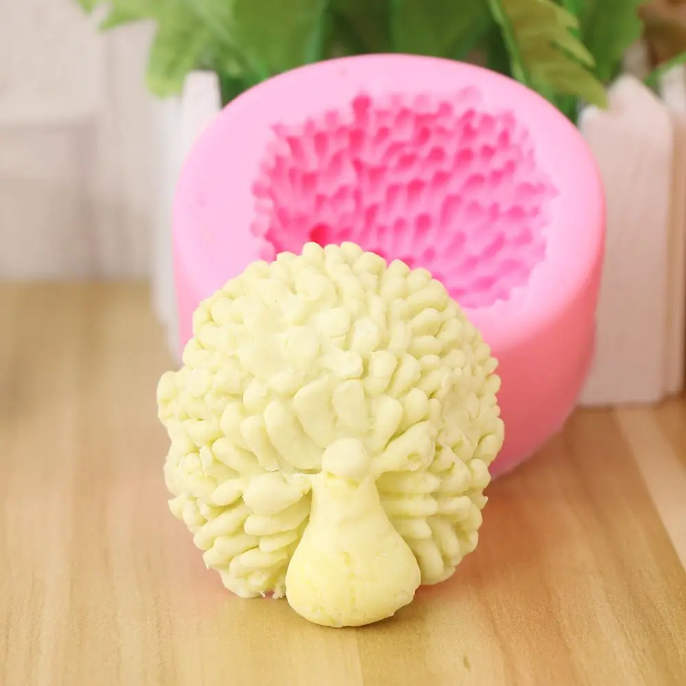 3D свечка в виде овечки силиконовые формы для мыла полимерной глины соли Ccarving