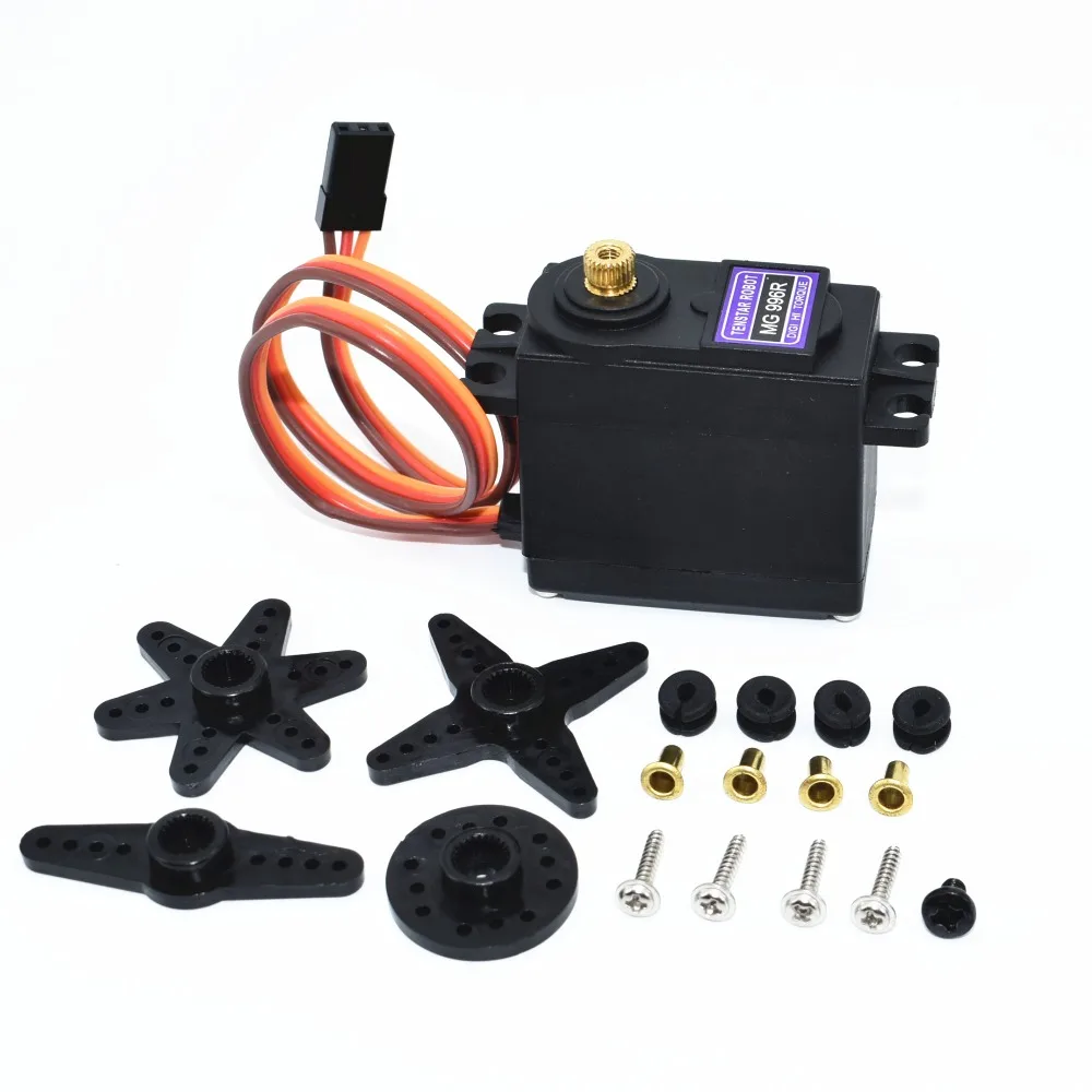 

10PCS/LOT MG Servos Digital MG996R MG995 Servo Metal Gear for Futaba JR Car RC Model Helicopter Boat MG995