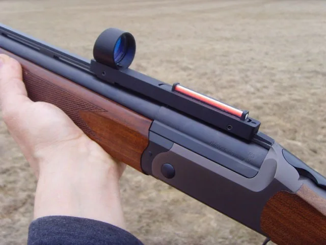 Shooin الصندوق أنا خفيفة الوزن بندقية صيد الأحمر الألياف الضوئية 1x ريد دوت التصوير المجسم النطاق البصري صالح البندقية الضلع السكك الحديدية R9192