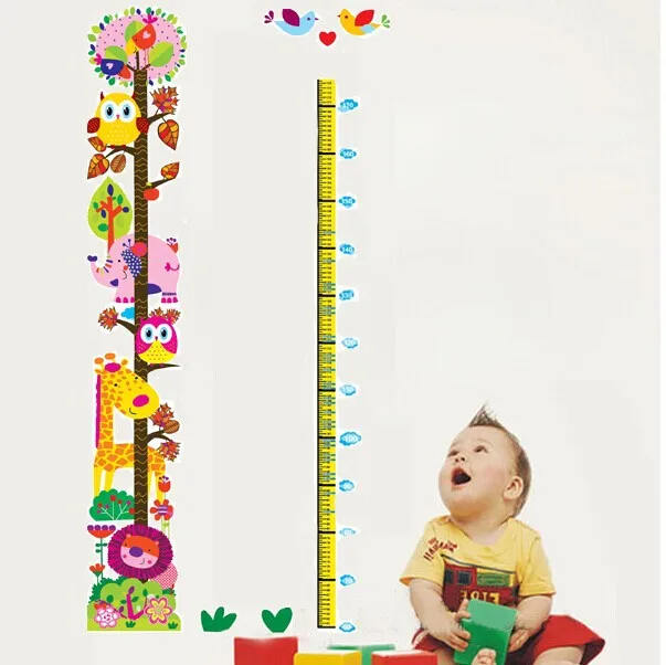 Hot style selling animal scale height wall The bedroom room against paradise tree on kindergarten | Дом и сад