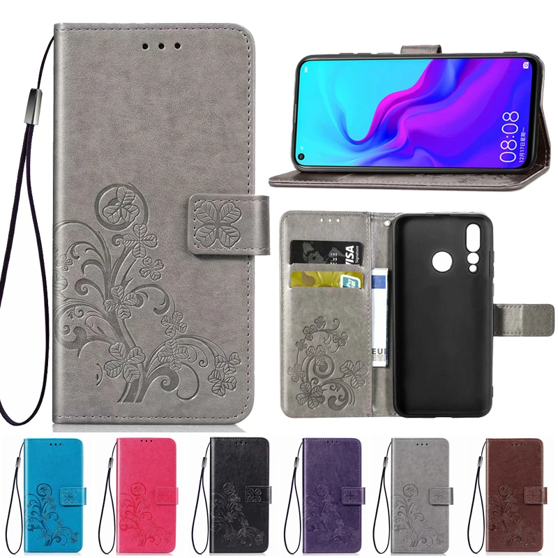 Кожаный чехол-бумажник для телефона Huawei P20 Lite P30 Mate 10 20 Honor 6C 7C 6A 7A Pro 7X 8X Max 8A Nova 3 4 Y5 2018