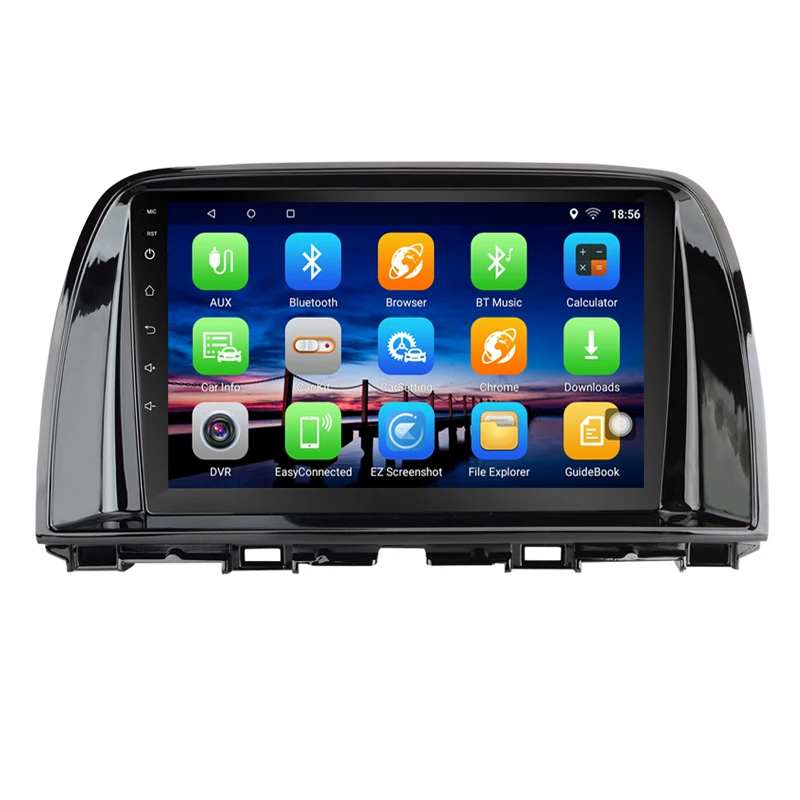 Perfect 9" 2+32G 2.5D IPS Android 8.1 Car DVD Multimedia Player GPS for Mazda CX-5 CX5 2012 2013 2014 2015  audio car radio navigation 1