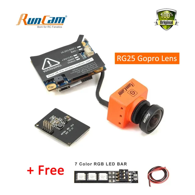 US $74 99 |Runcam Split WDR FPV Camera 2 5mm RC25G 1080P 60fps HD Recorder WiFi Optional NTSC PAL Low Latency TV out For RC Quadrocopter-in Parts &