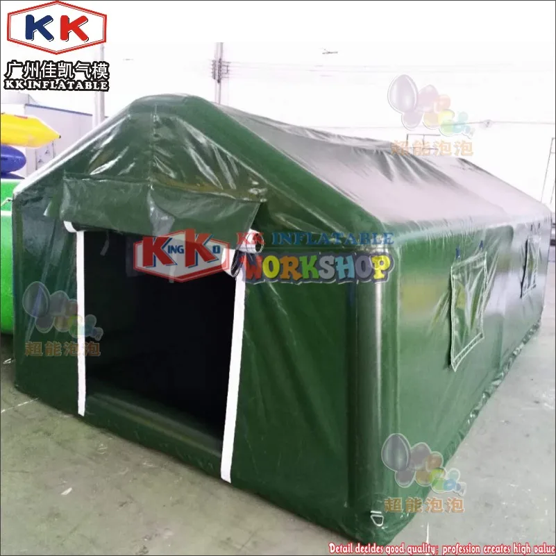  Waterproof PVC material outdoor 4*3*2.5m desert inflatable airtight camping tent for camping