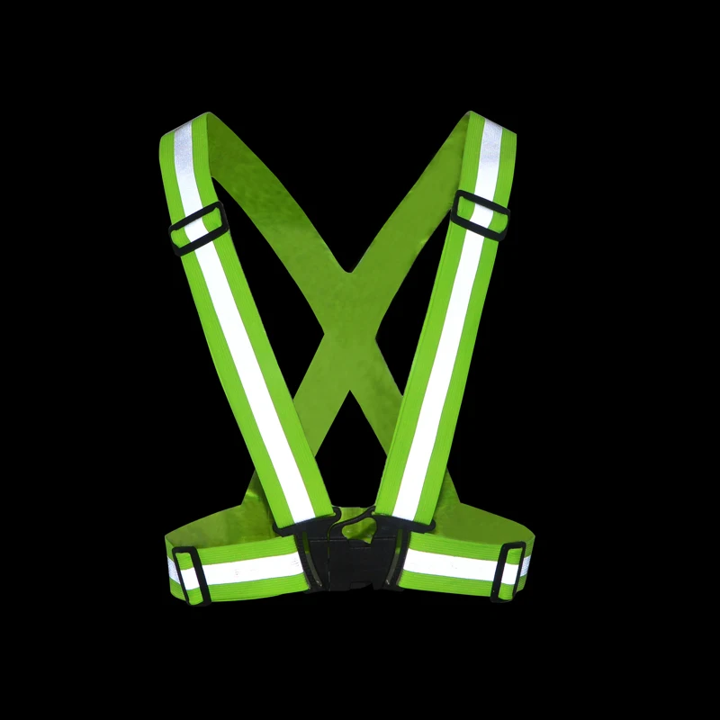 360 Degrees High Visibility Neon Safety Vest Reflective Belt Safety