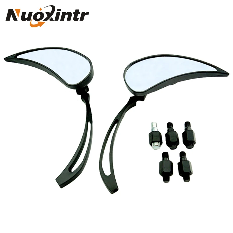 Зеркало заднее мотоциклетное Nuoxintr для Yamaha Kawasaki Suzuki Honda Harley Aprilia Ducati BMW Street Sport Cruiser