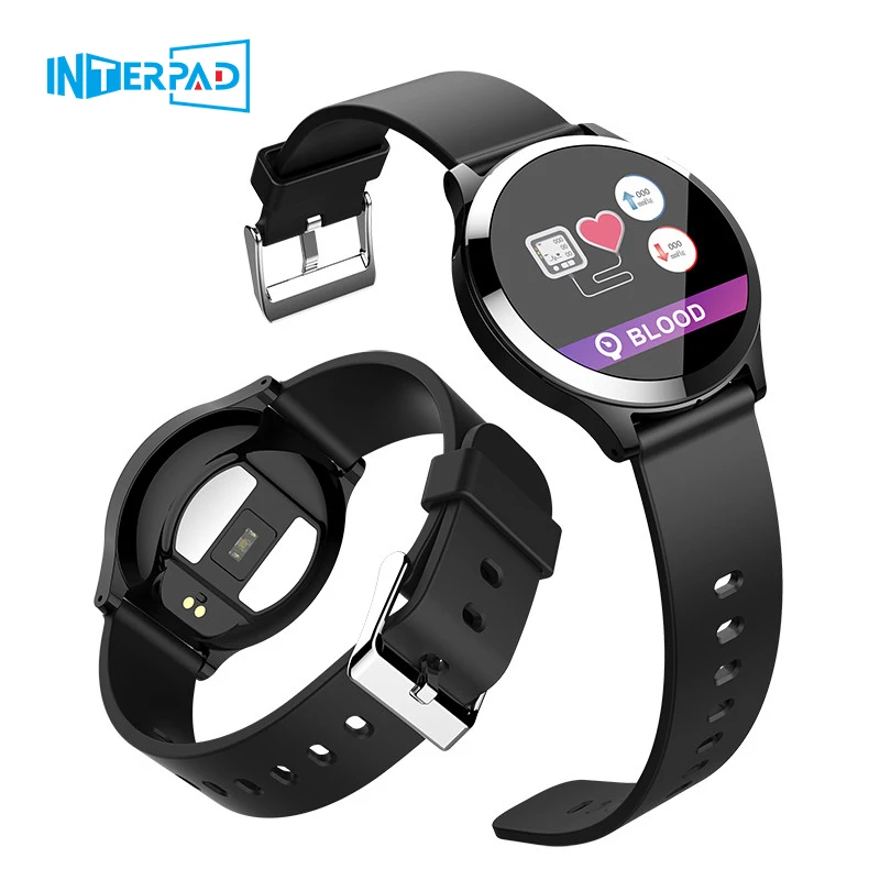 2019 Interpad New Android iOS Smart Watch ECG PPG Blood