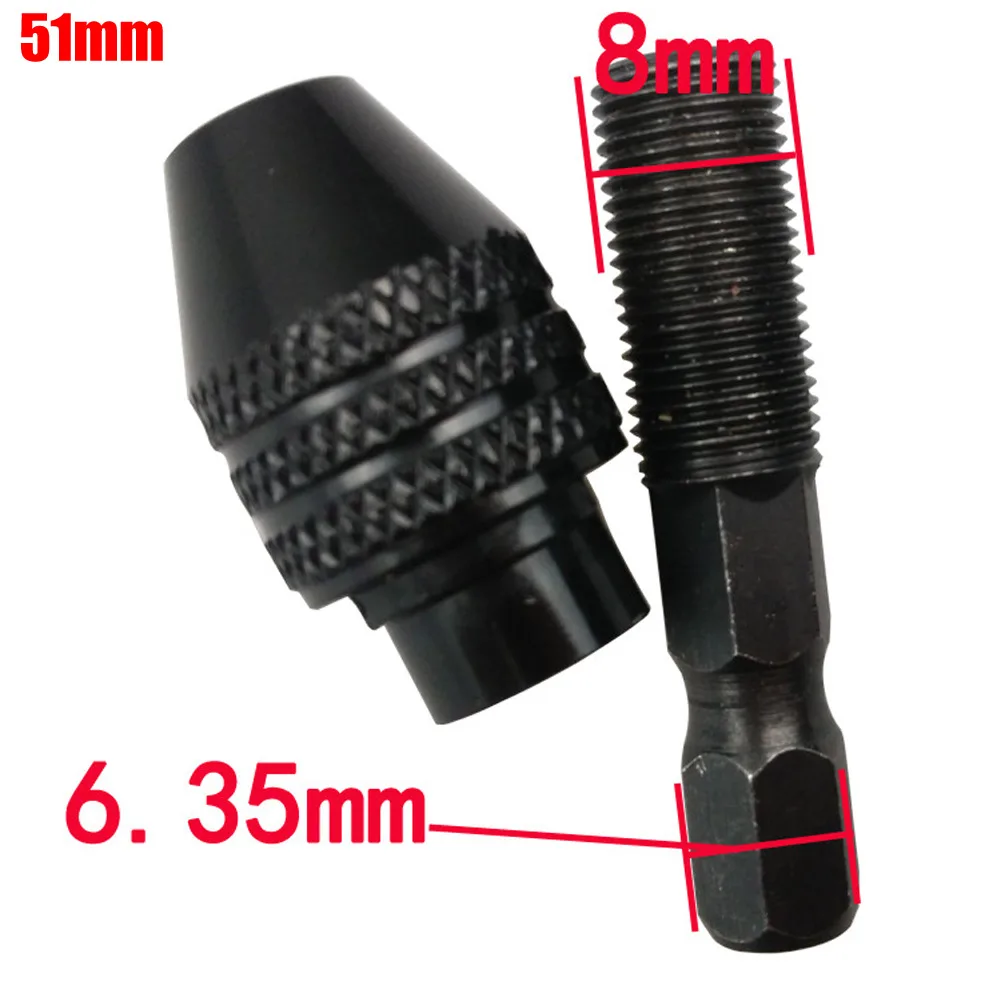 WREOW 1PC Quick Chuck Plug Change Adapter Drill Mini Hexagonal Shank Converter Universal Multi Chuc