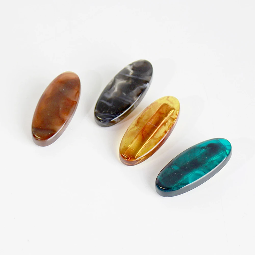 

2019 Hair Accessories Clamp for Resin Hair Clip Vintage Marble Pattern Hairpins Simple Barrettes Fashion Hair Styling Tools