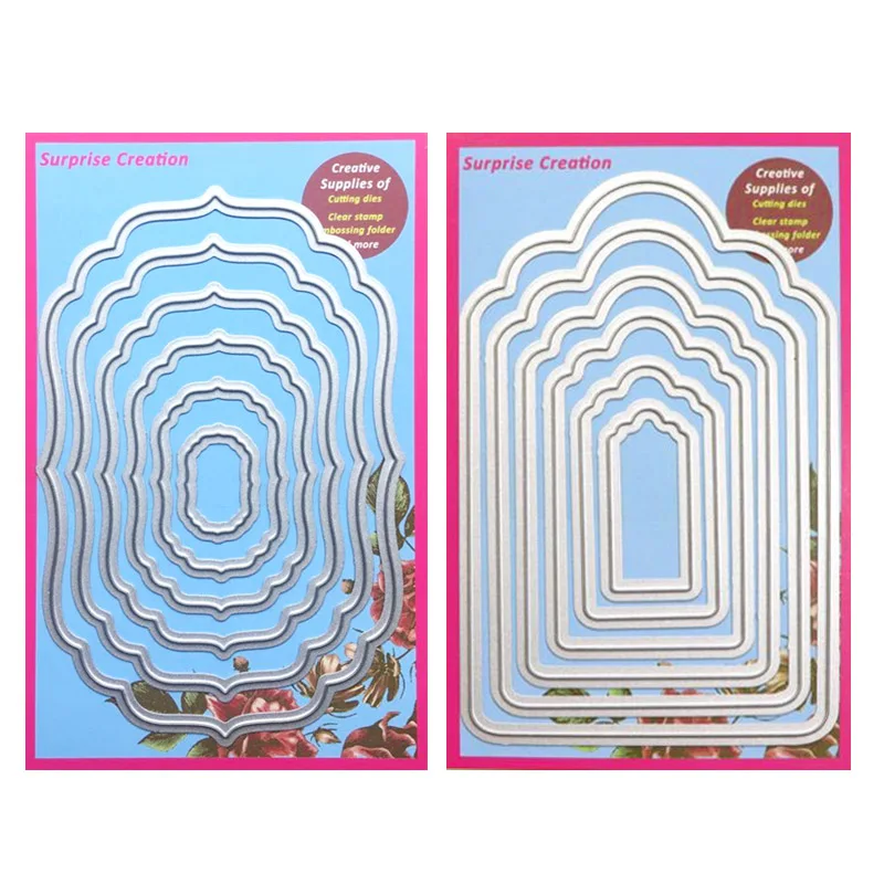 

2-Set Combination Nesing dies Tags & Labels Cardmaking & Scrapbooking DIY Craft Stencil