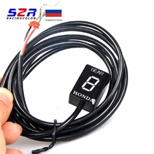 ЭБУ штекер крепление 6 скоростей шестерни дисплей индикатор 1-6 уровень шестерни индикатор Подходит для Honda Мотоцикл CBR600 CRF250 NC700S XL1000V