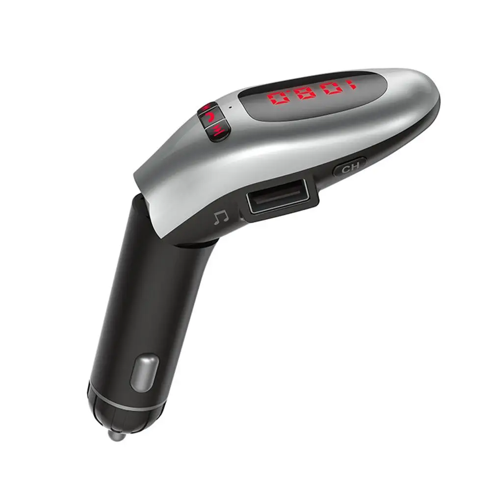 

Car MP3 Bluetooth Player Hands Free Call Music Support TF Card U Disk Playback With Power-off Memory Function LED Display Screen