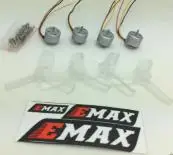 

EMAX RS1104 Brushless Power Set 4 RS1104 Motor +2 pairs of TS2345 trilobites