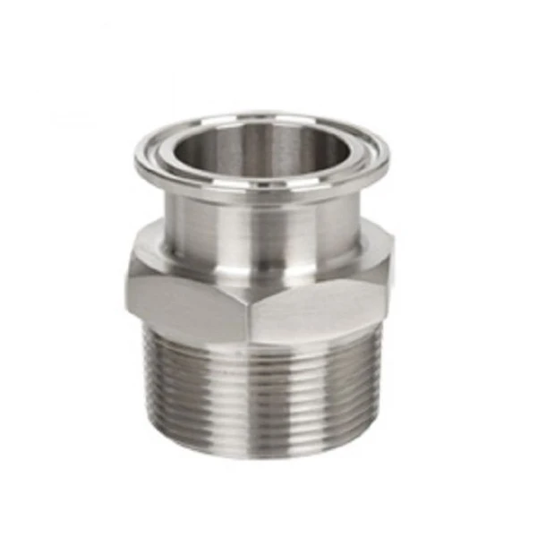 

Sanitary 1.5'' Tri Clamp x 11/2'' BSP Male Adapter S/S304 Clamp End Tri Clover