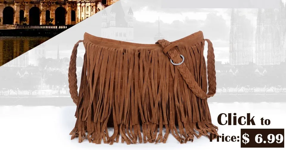 Женские сумки-мессенджеры сумка с бахромой кисточками Женская Bolsas De Marca модная сумка через плечо
