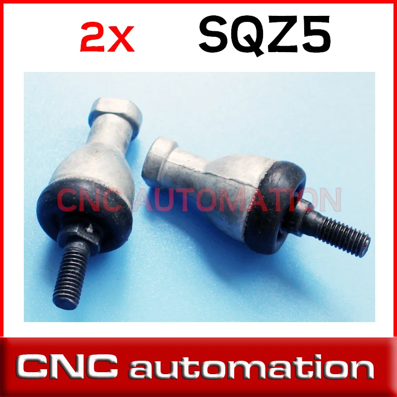 2pcs SQZ5RS Rod End Bearings Bore SQZ5 M5 5mm bearing ball joint right hand tie rod end SQZ5RS