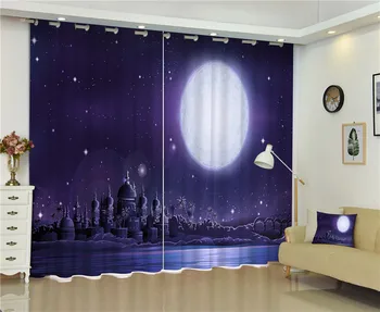 

Luxury 3D Curtains Drapes for Living Room Office Hotel Home Wall Tapestry Can be Customed