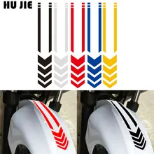 Светоотражающие стикеры для мотоциклов колеса на крыло водонепроницаемые автомобильные наклейки аксессуары для укладки Honda Yamaha Kawasaki Suzuki Ducati