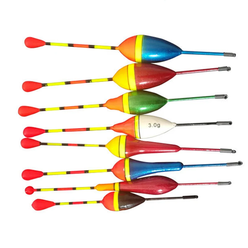 10Pcs/Lot Fishing Floats Set Mix Size Color Ice Float Bobber Buoy Boia For Carp Tackle Accessories|Рыболовный поплавок| |