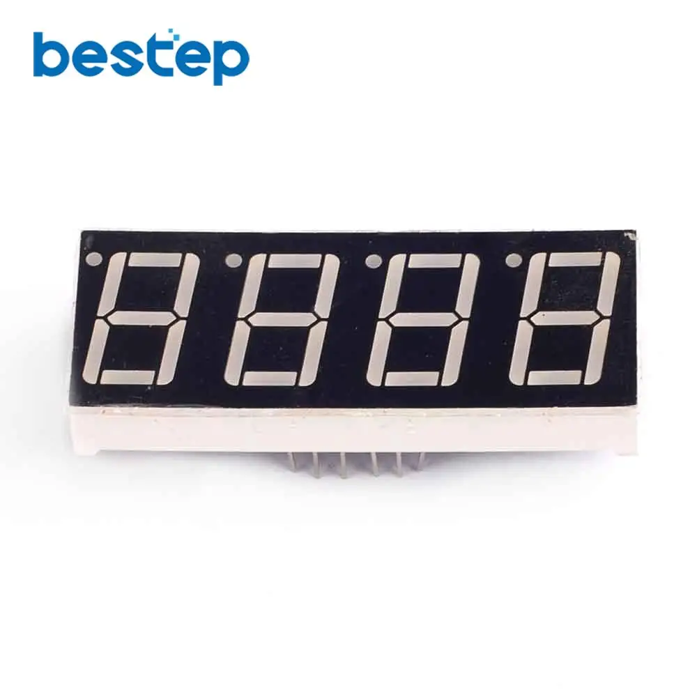 

10PCS/LOT Common Cathode 4Bit Digital Tube 7 Segment 0.56" Green LED Display