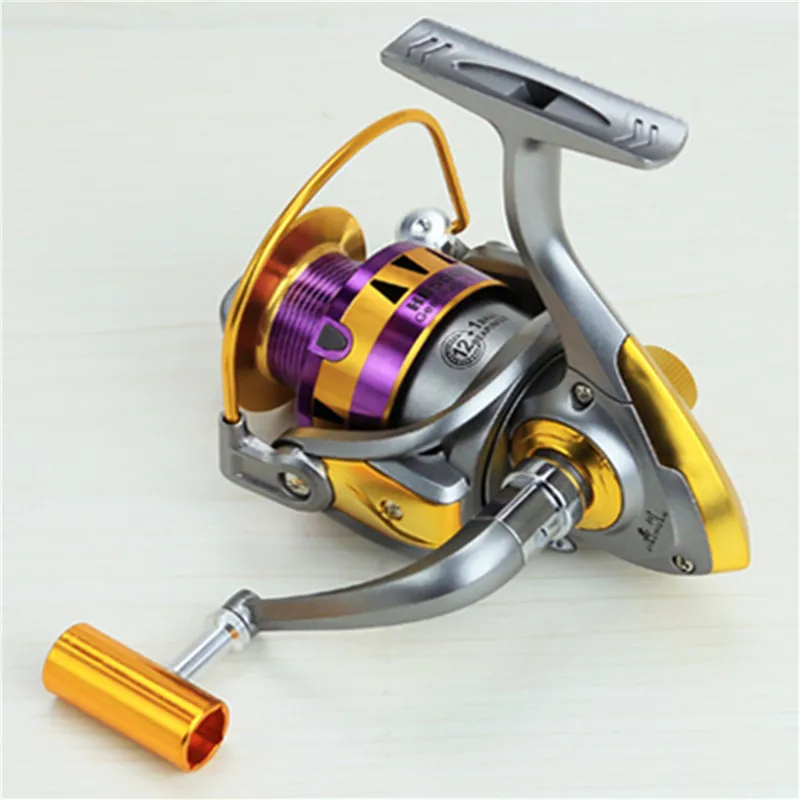 

Yumoshi Brand Fishing Reels Pre-Loading Wheel Line Spinning Fly Fishing Wheels Aluminum Metal Cup Ocean Lake River Fake Bait
