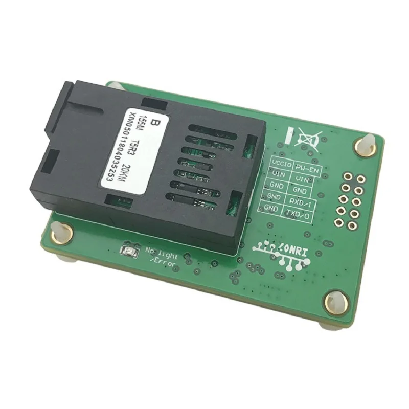 

TTL level interface long distance serial full duplex SC port single fiber optical communication module USART0-2Mbps