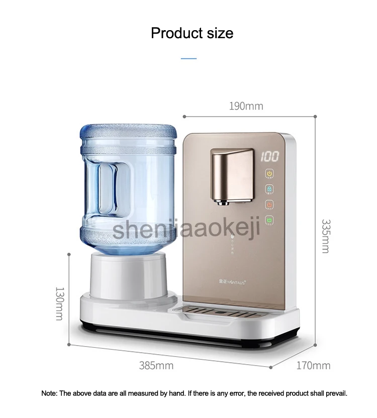 Настольных интеллектуальных вода стол Тип мгновенный нагрев трубы вода скорость машина питьевой воды 220 В 2200 Вт 1 шт