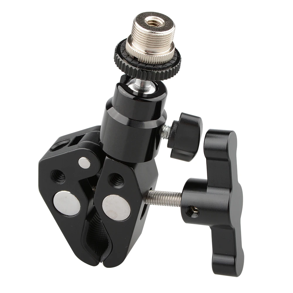 CAMVATE Super Clamp_Screw Thread_Ball Head Mount_Handle_Microphone (6)