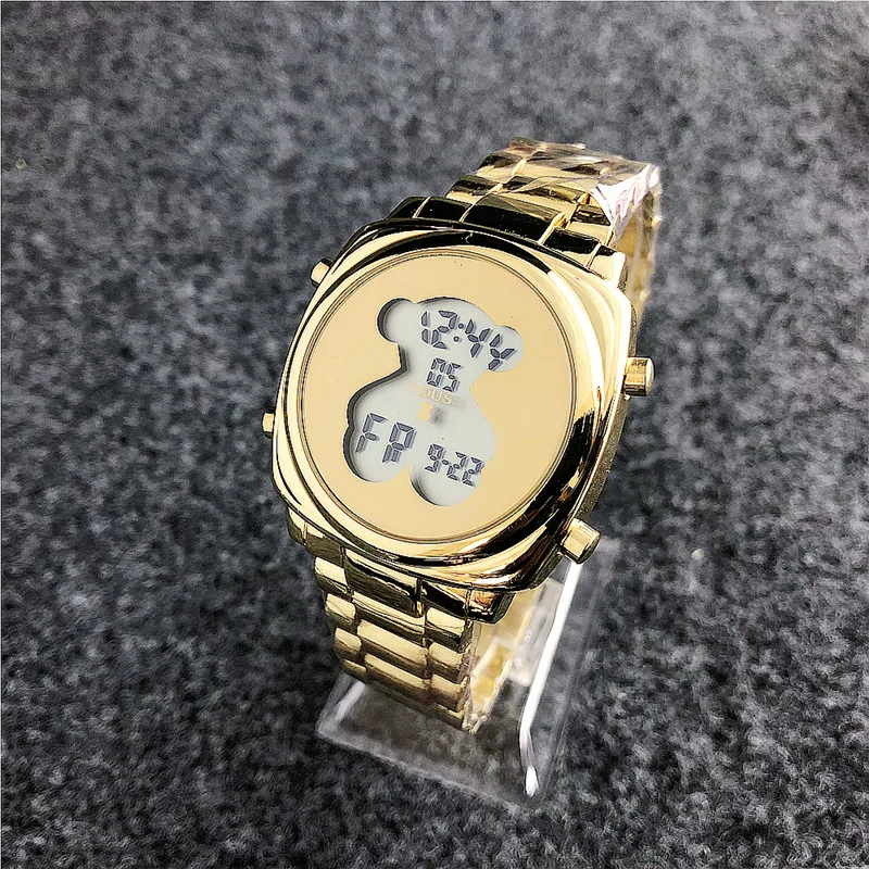 Новый TOUS pulsera часы для женщин кварцевые повседневное часы Reloj часы-браслет женские кварцевые часы кожа модные спортивные tous joyas