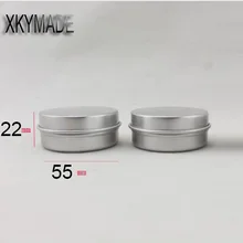 100 шт 30 мл закручивающиеся на крышках алюминиевые банки баночки для крема с навинчивающейся крышкой, алюминиевых банок, алюминиевый контейнер для бальзама губ